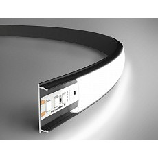 Профиль накладной гибкий ambrella light gp gp1600bk
